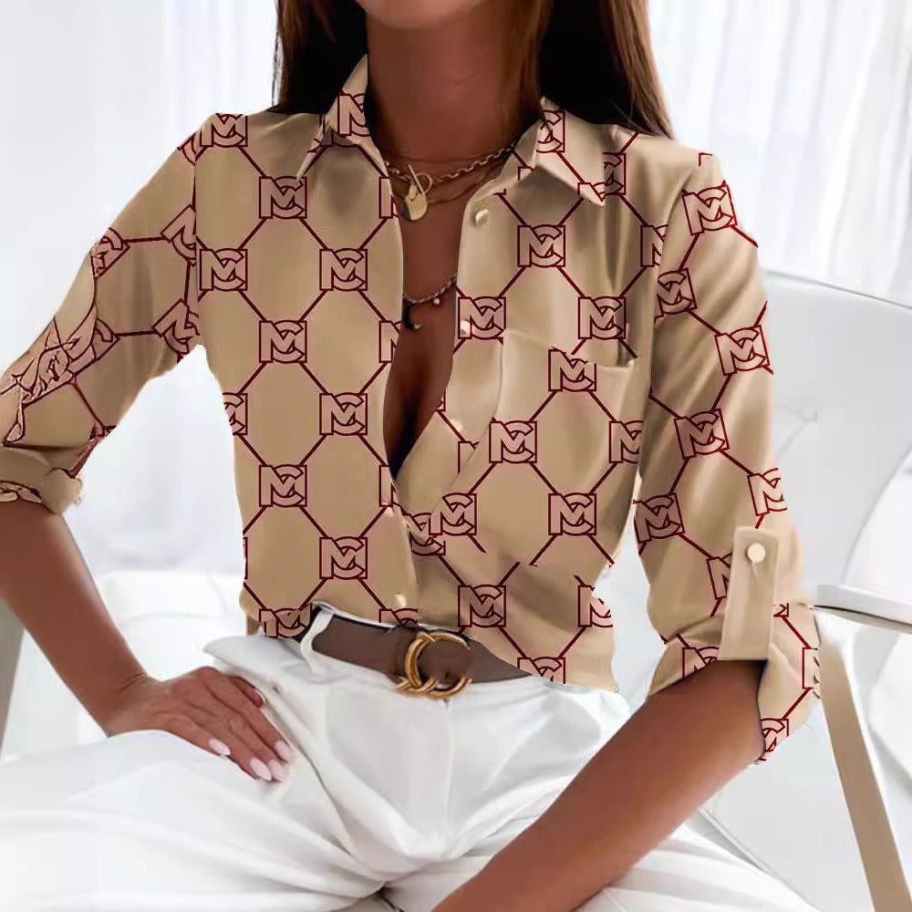 Long Sleeved Printed Shirt - Novalito