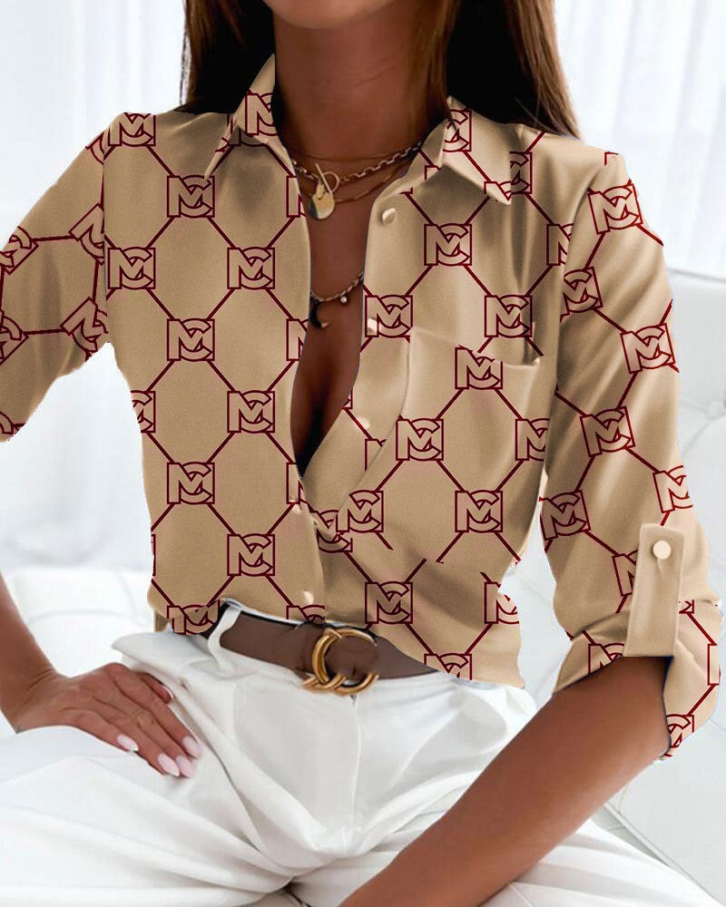 Long Sleeved Printed Shirt - Novalito