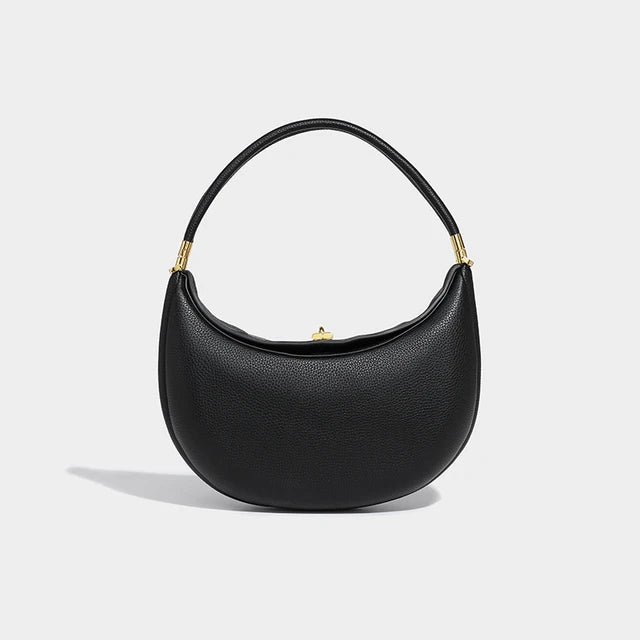 Unique Half Moon Shoulder Handbag - Novalito