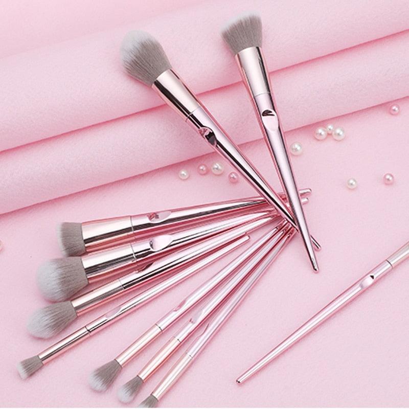 10Pcs Makeup Brush Set - Novalito