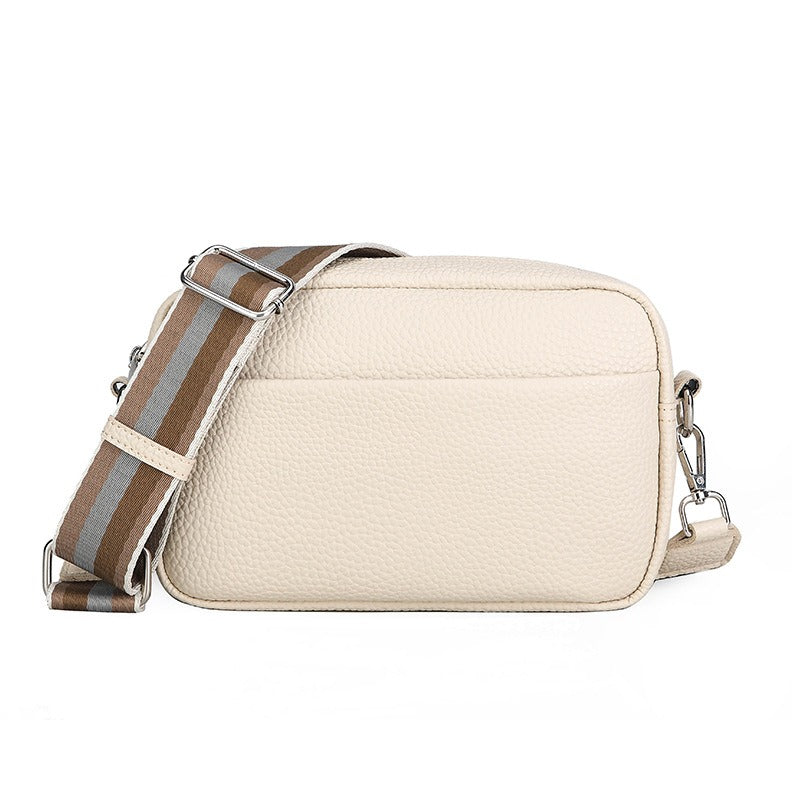 Solid PU Crossbody Small Shoulder Bag - Novalito