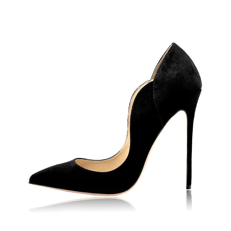 Suede Two/Single Tone high heels - Novalito