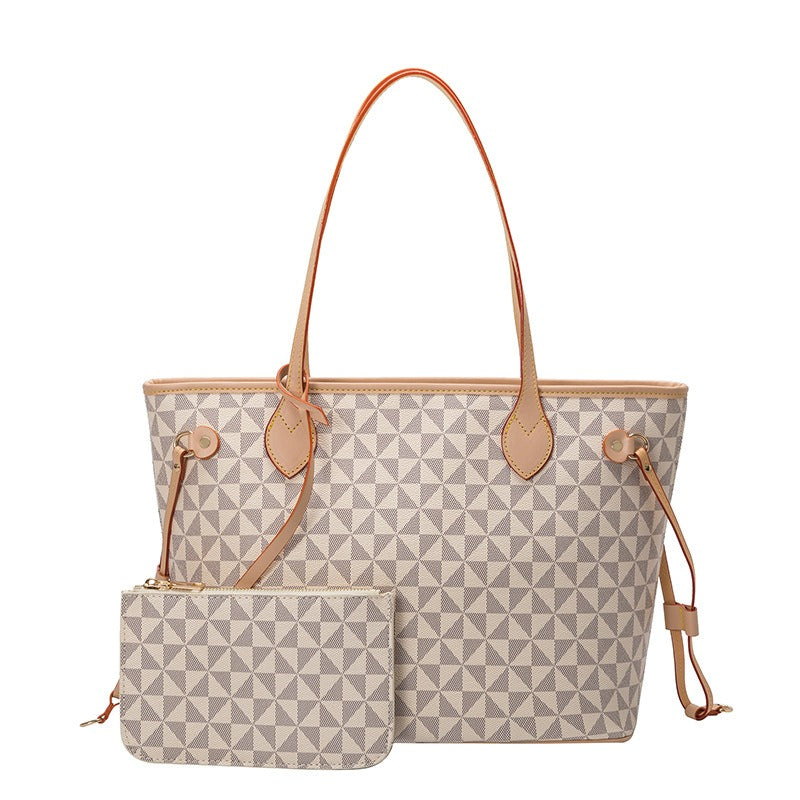 Windmill Pattern Handheld and Shoulder Bag Set - Novalito