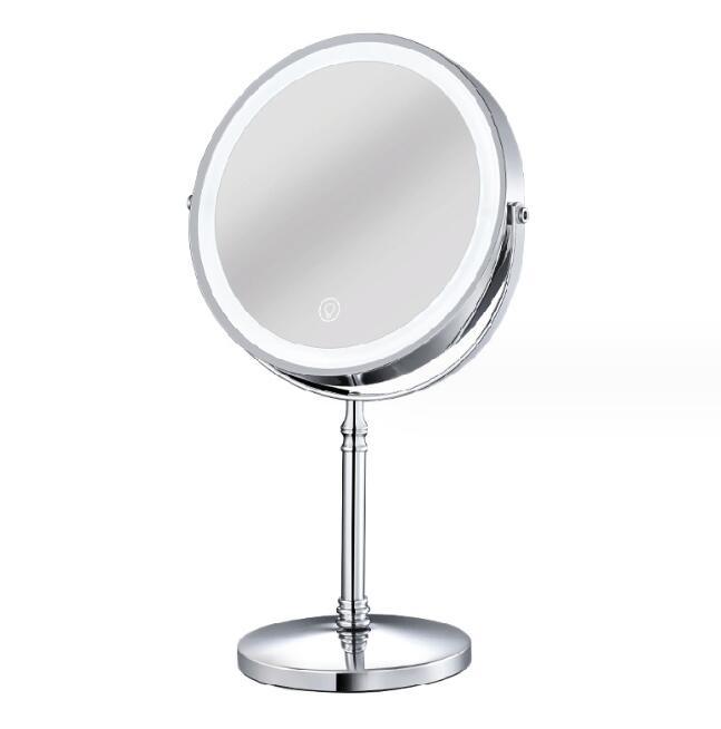 Magnifying Dual sided Mirror with Light - Novalito