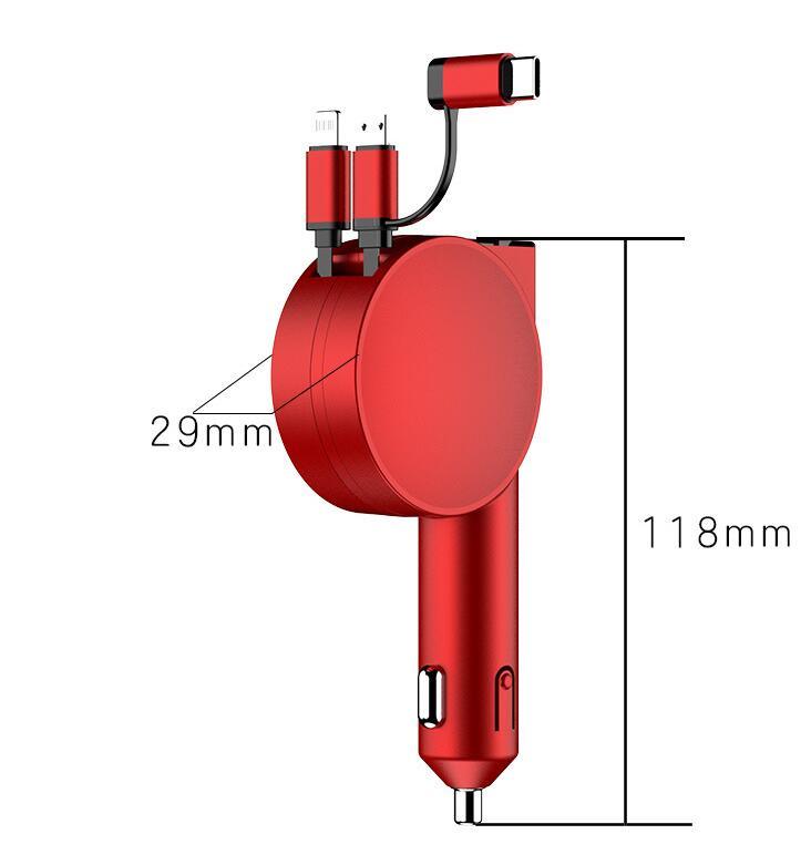 3-in-1 Car Charger - Novalito