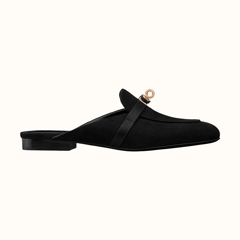 Low Heel Metal Buckle Casual shoe - Novalito