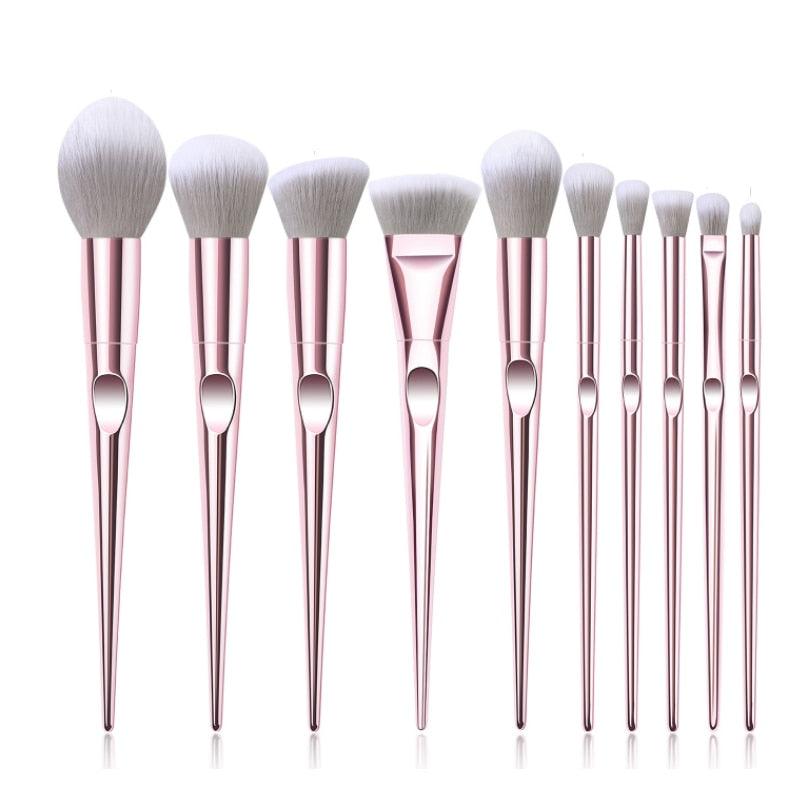 10Pcs Makeup Brush Set - Novalito