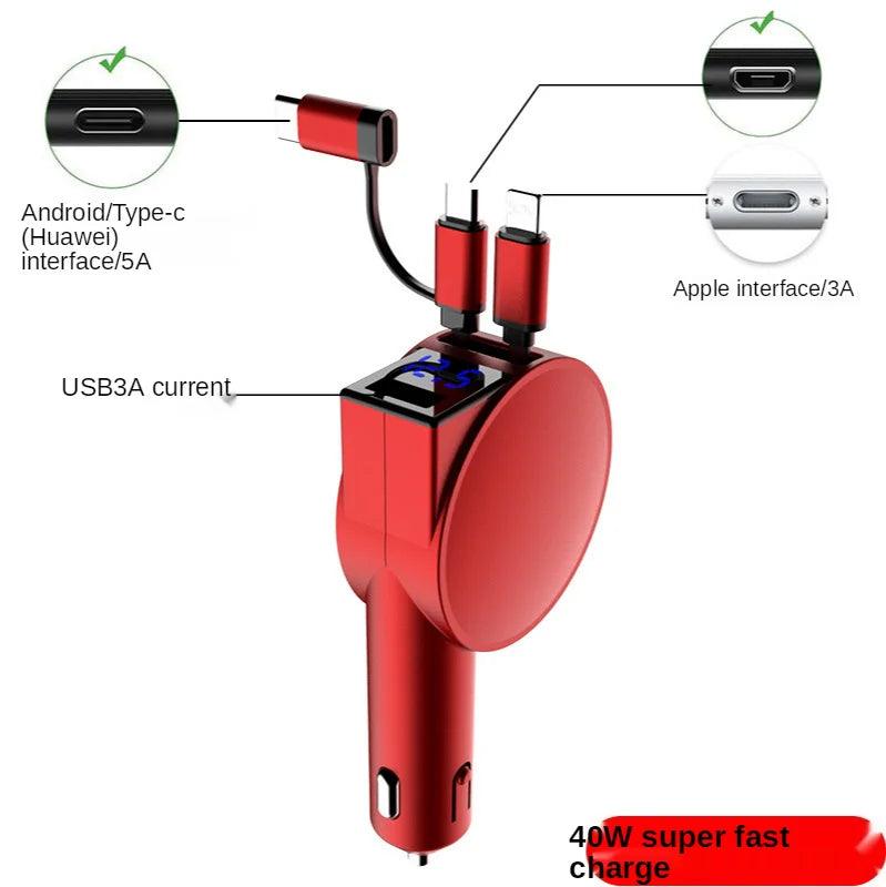 3-in-1 Car Charger - Novalito