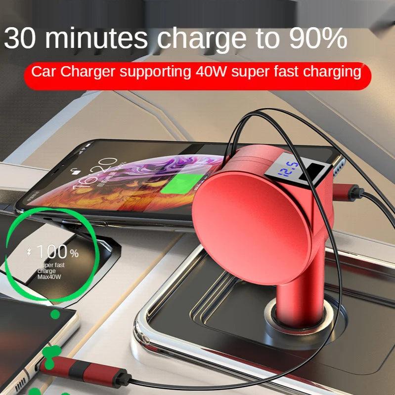 3-in-1 Car Charger - Novalito